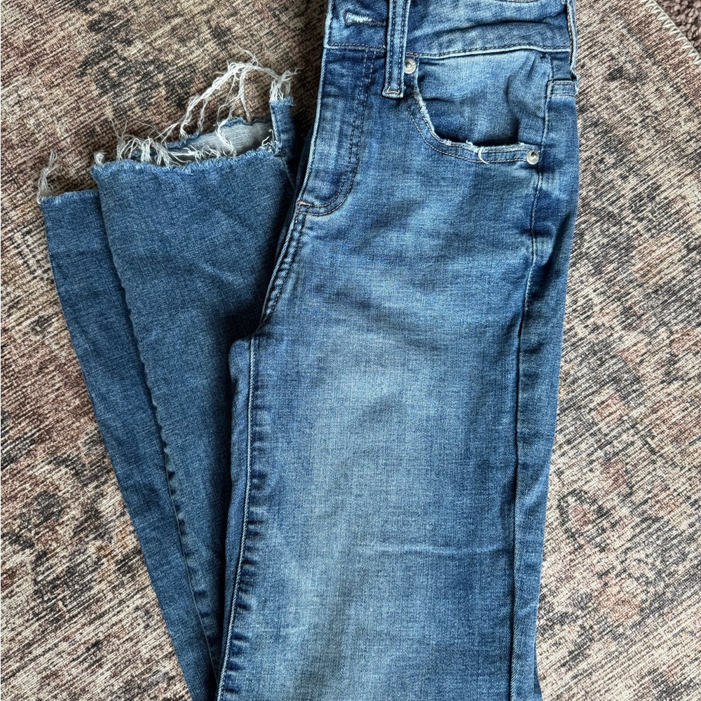 Pistola Lennon High Rise Cropped Bootcut Jeans in Zumba Size 24